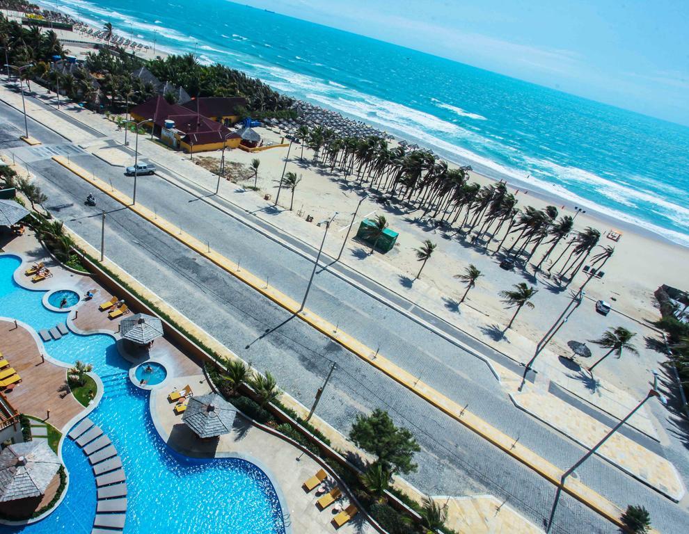 Gran Mareiro Hotel Fortaleza  Esterno foto Aerial view of the boardwalk